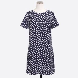 J. Crew Polka Dot Dress Shift Style NWT